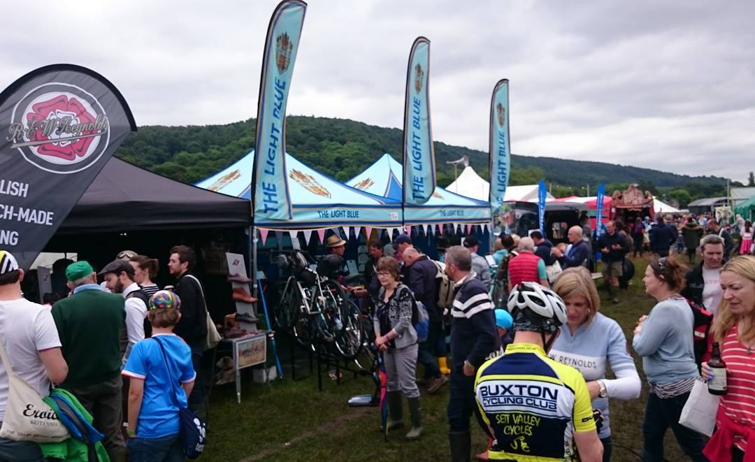 Hardy souls brave the elements at Eroica Britannia